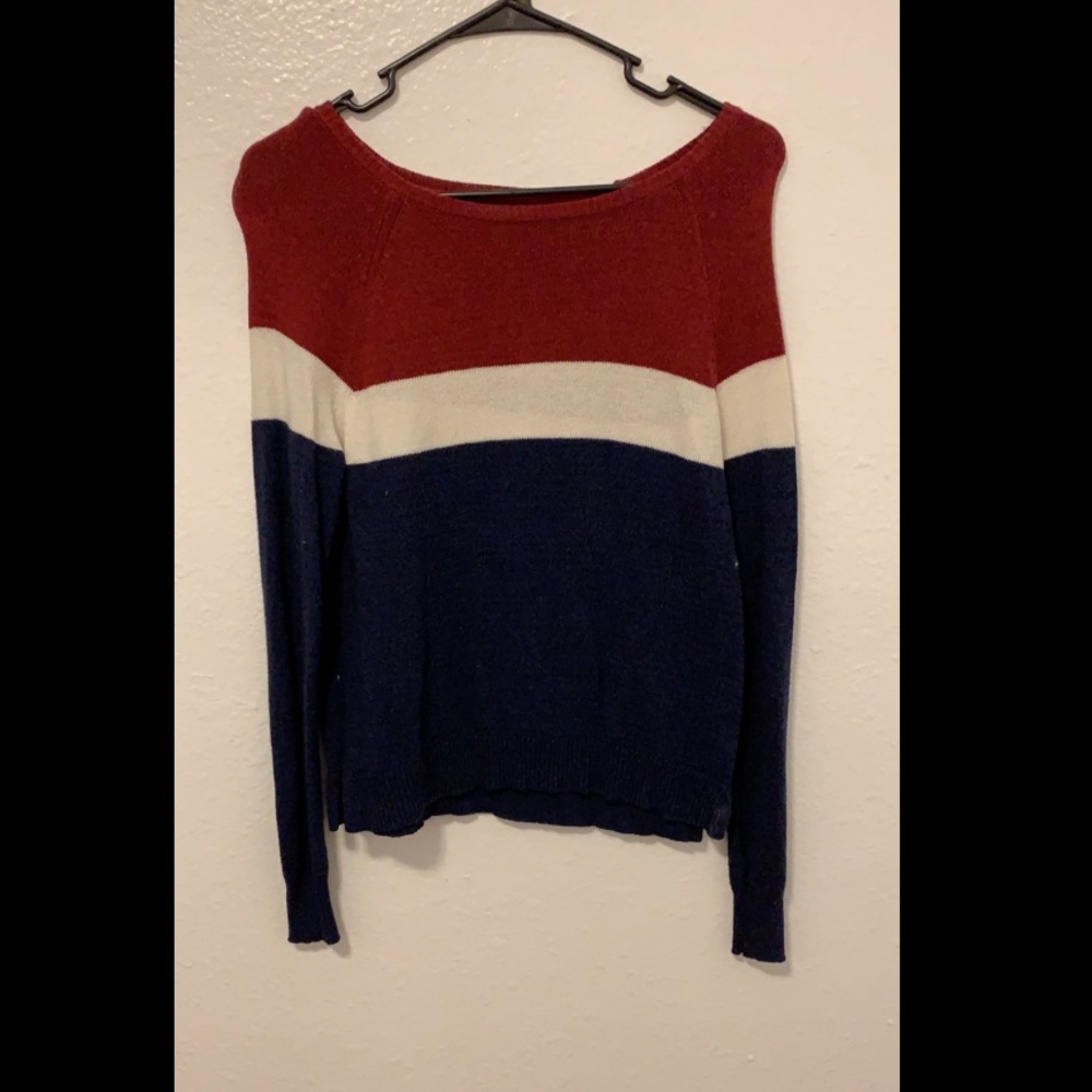 American Eagle striped sweater